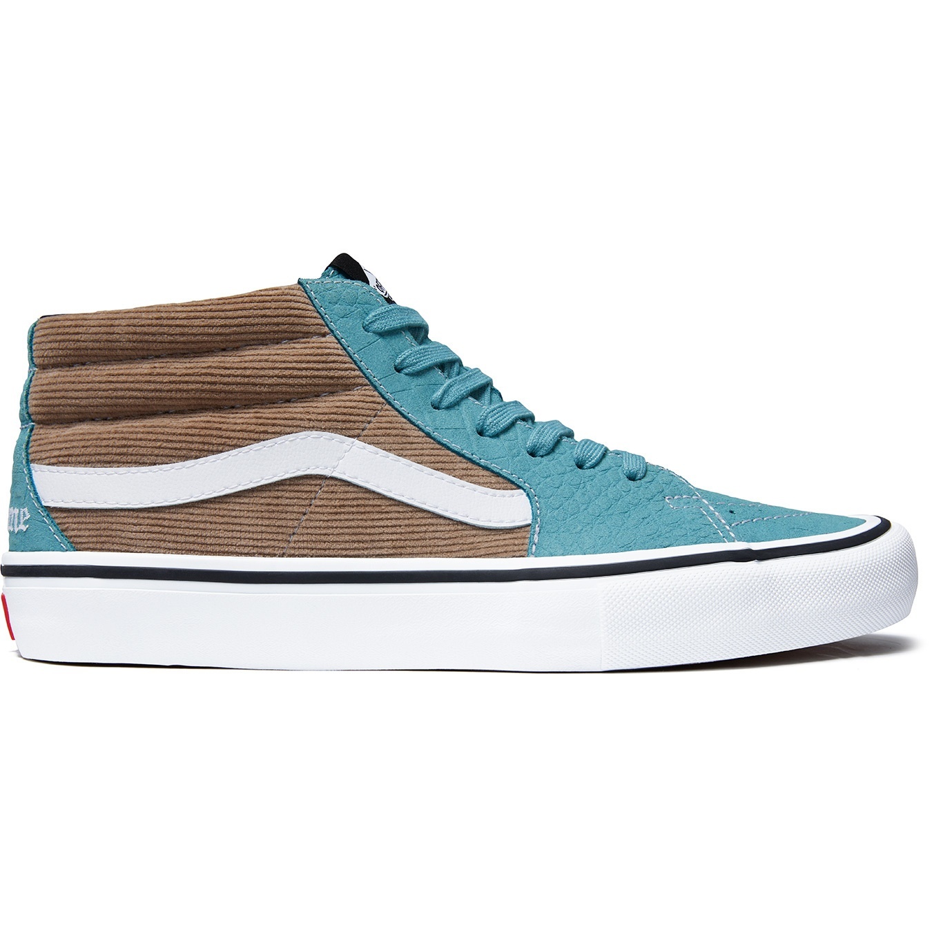Supreme®/Vans® Crocodile Corduroy Sk8-Mid view 2